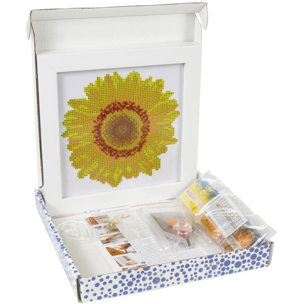 Diamond Dotz Happy Day Sunflower with Frame
