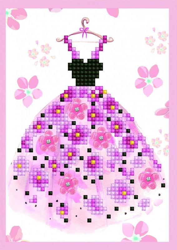 Hora de la fiesta Diamond Dotz Tarjetas de felicitación