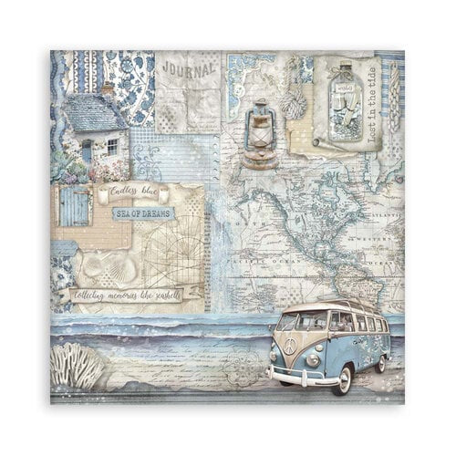 Stamperia Christmas Rose 12" x 12" Collectie Maxi Pad (22 enkelzijdig)