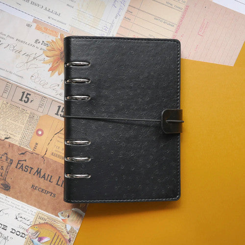 Elizabeth Craft Designs Sidekick Planner Binder - Vintage Black