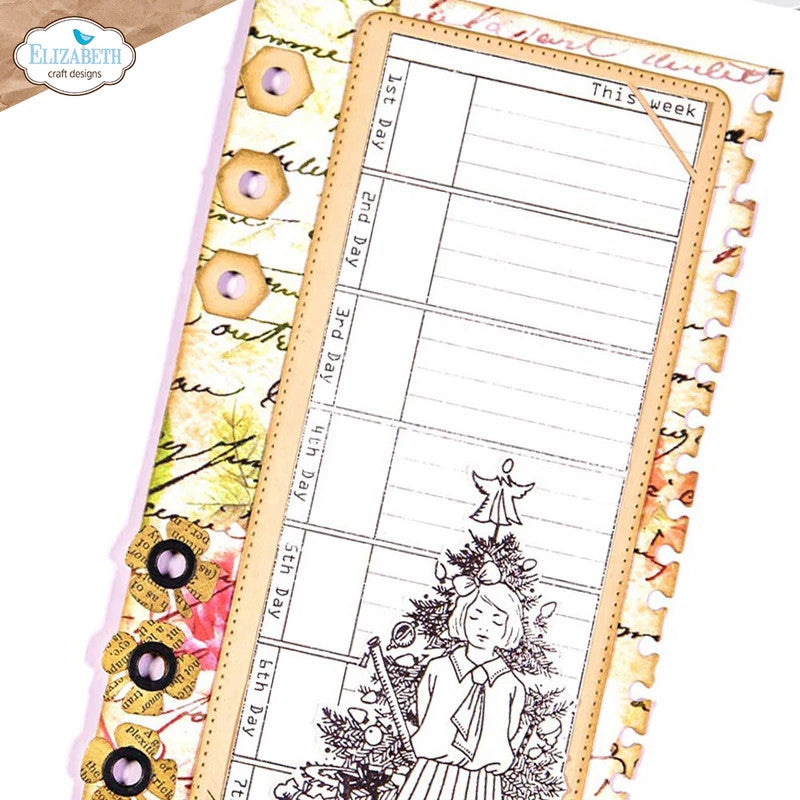 Elizabeth Craft Designs Weekly Thoughts-stempelset