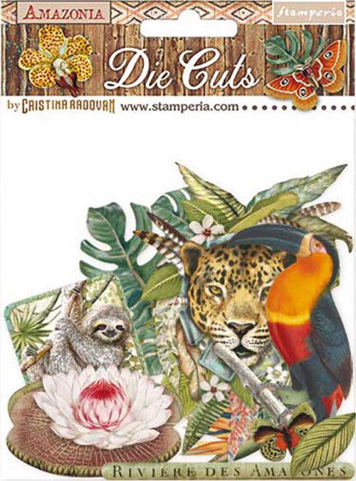 Stamperia Die Cuts Amazonia