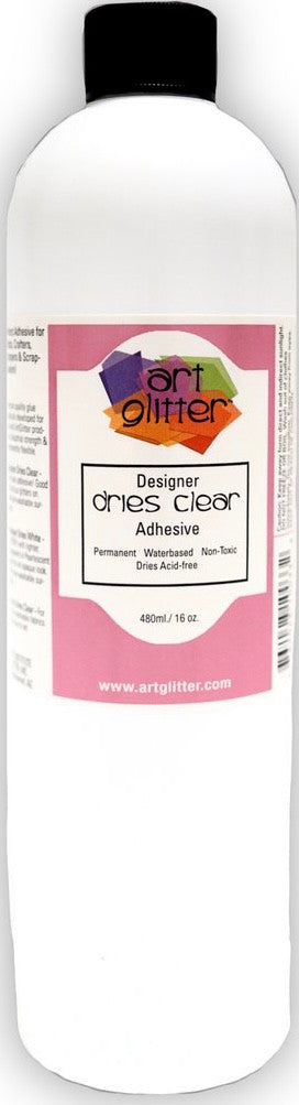 Art Glitter Designer Dries Clear Glue 16 oz. Refill Bottle