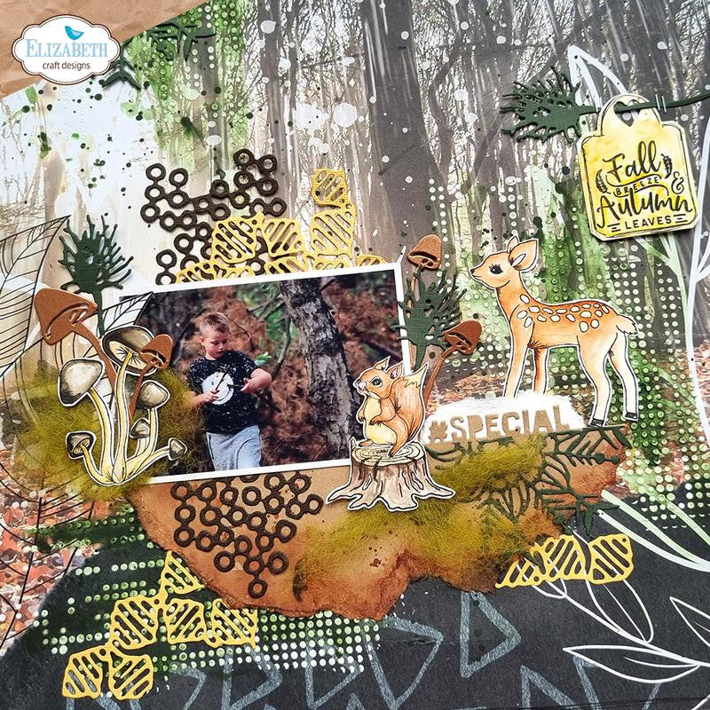 Elizabeth Craft Designs Juego de troqueles con fondo de agua