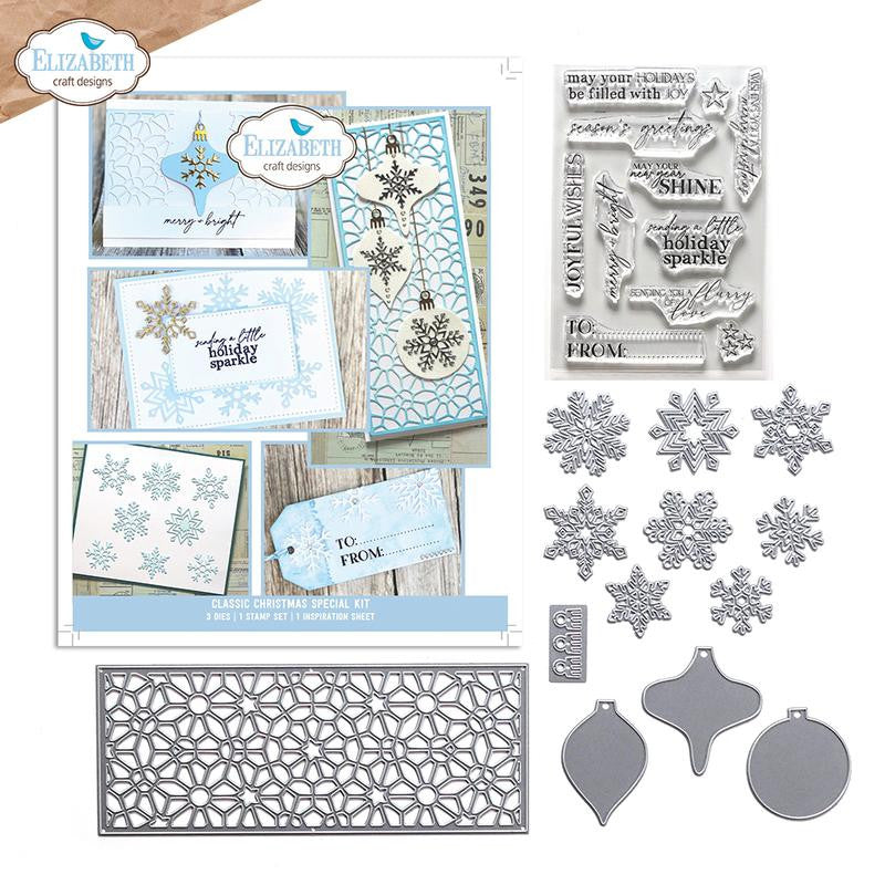 Kit especial de Navidad clásico de Elizabeth Craft Designs