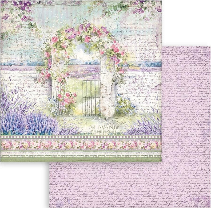 Stamperia Double Face 12” x 12” Paper Collection - Provence 2.0