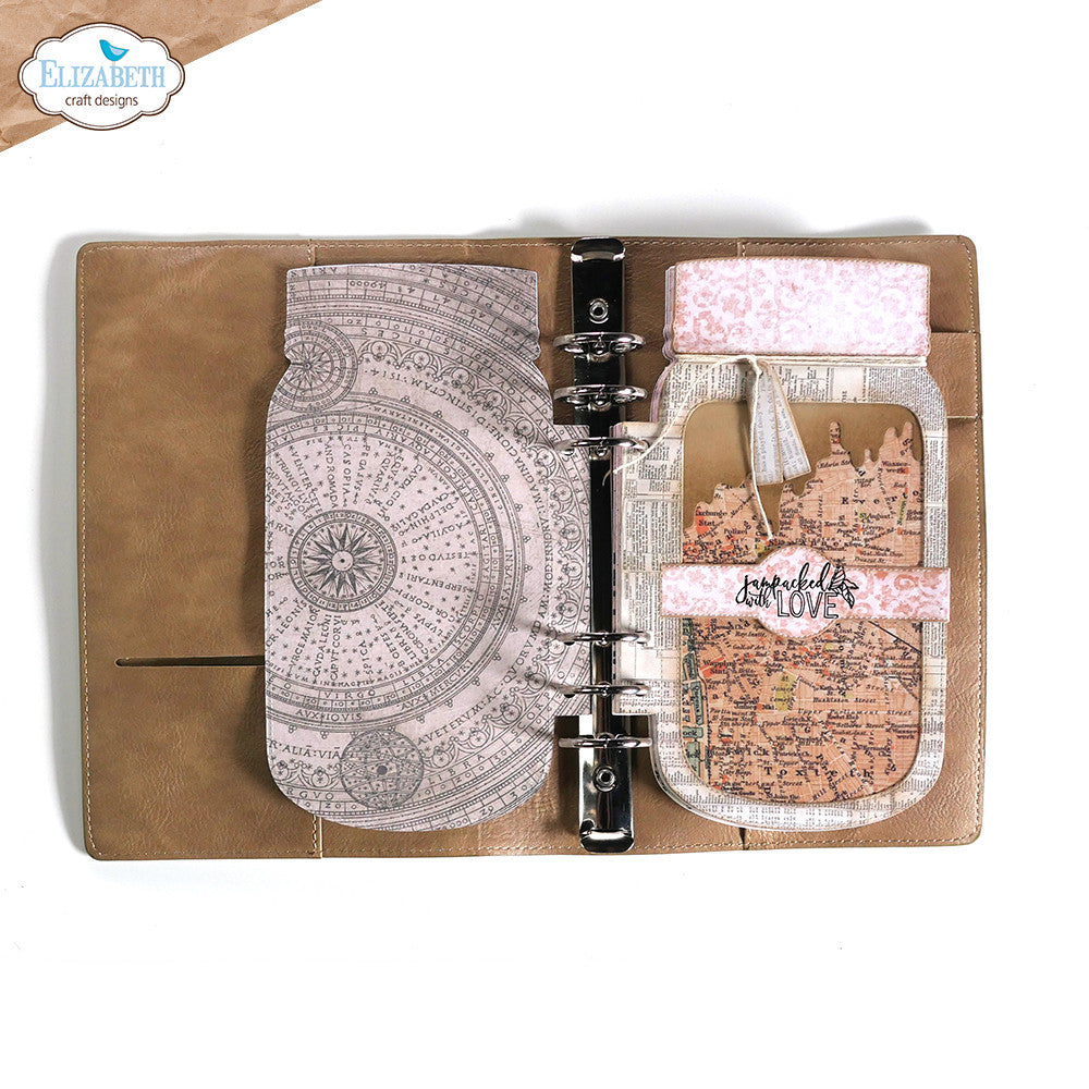 Elizabeth Craft Designs Mason Jar / Sneeuwbol speciale kit