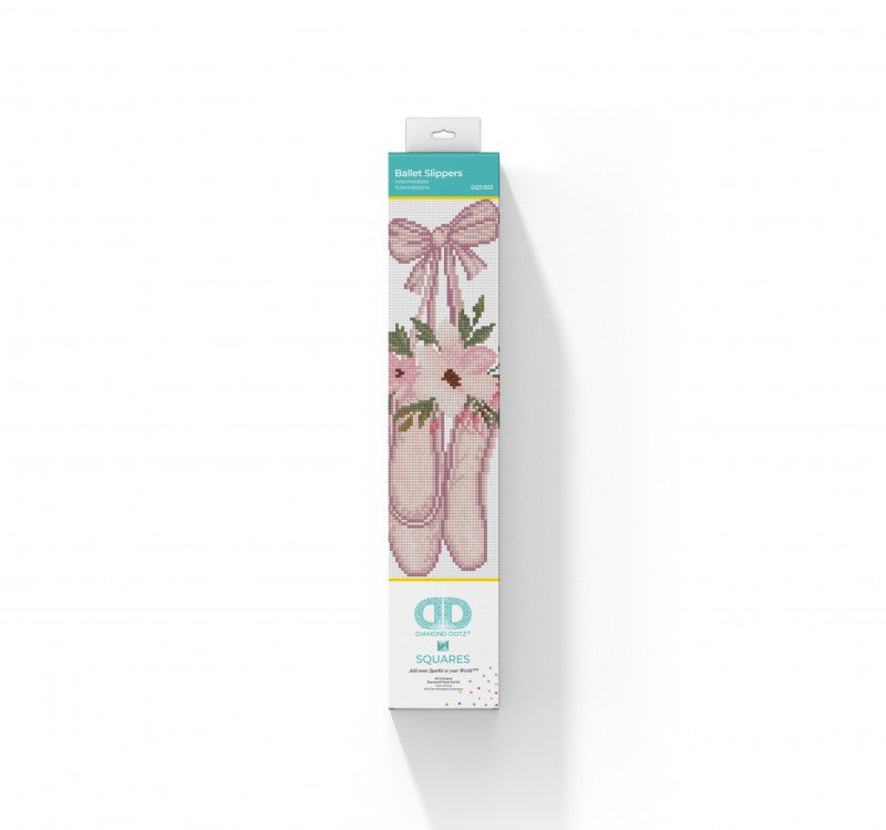 Diamond Dotz SQUARES Ballet Slippers