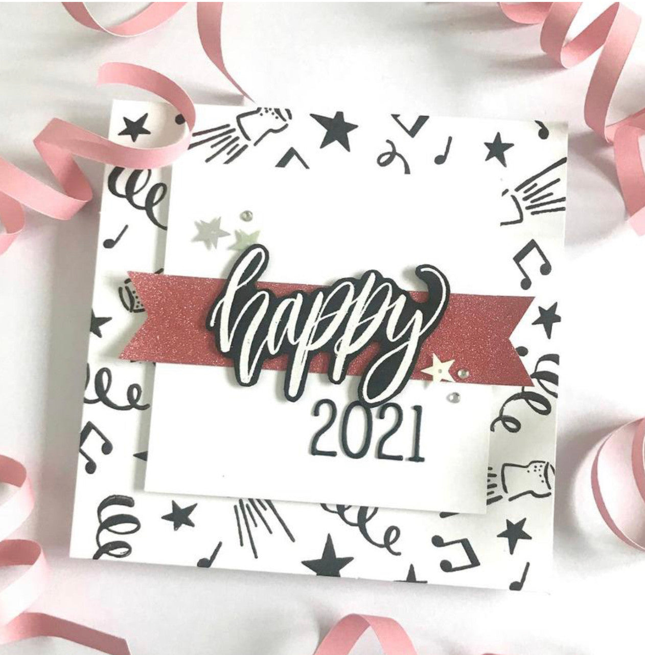 Elizabeth Craft Designs Noel stempelset