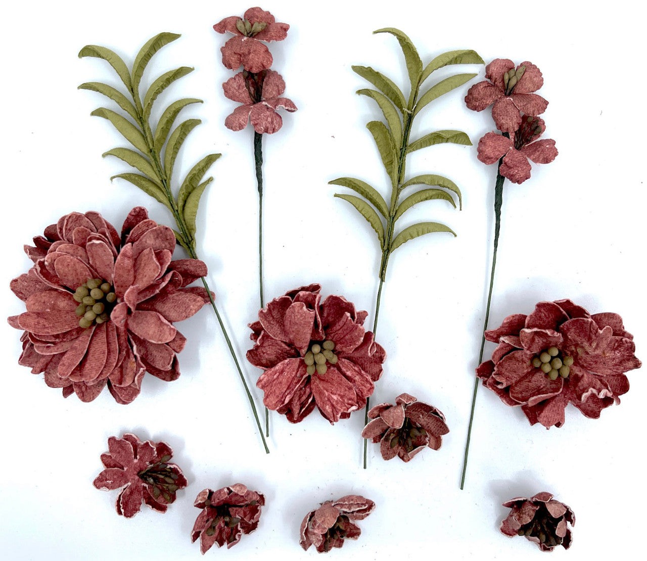 49 en markt rustieke boeketbloemen - cranberry