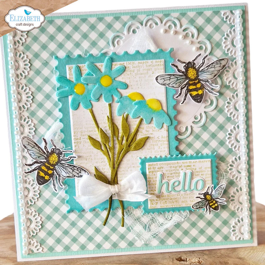 Elizabeth Craft Designs Everyday Elements Happy stempelset