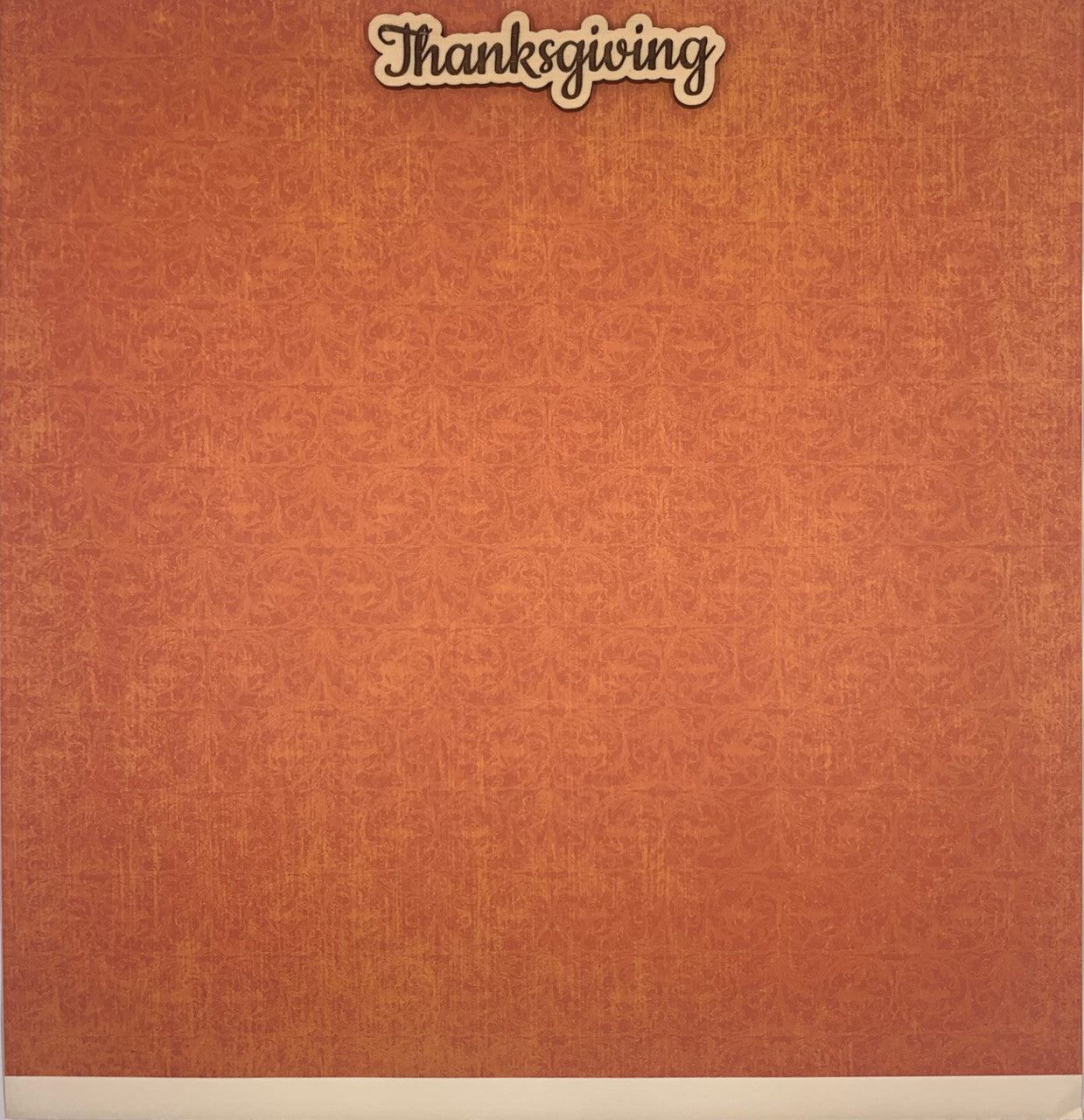 Thanksgiving Wooden Embellishment