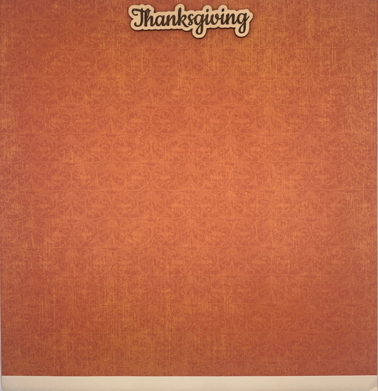 Thanksgiving Wooden Embellishment