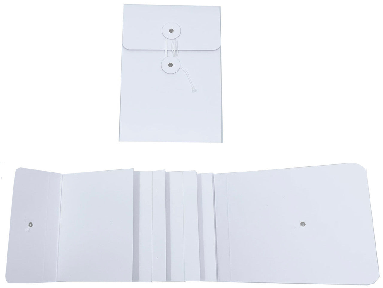 49 & Market Foundations Waterfall Enclosure 4” x 6” White