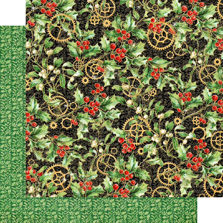 Paquete de colección Graphic 45 Christmas Time 12” x 12”