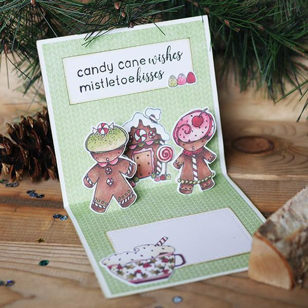 Elizabeth Craft Candy Land duidelijke stempel