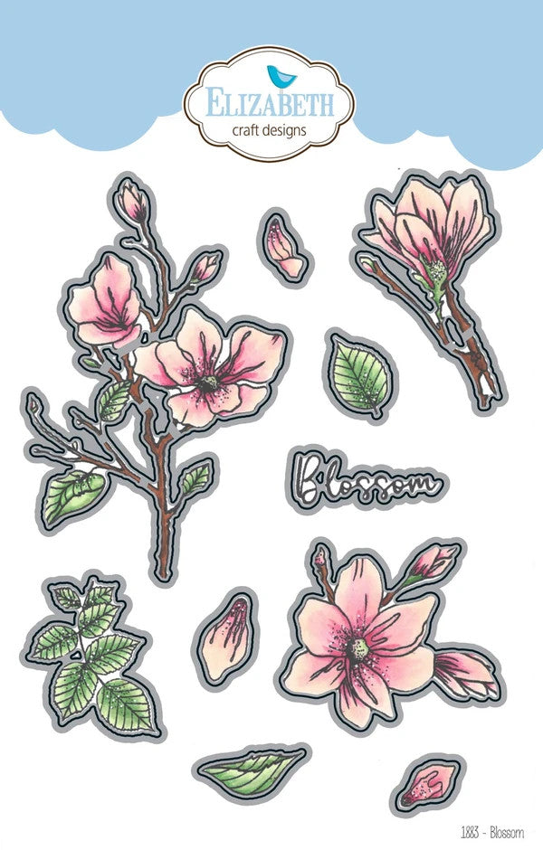 Elizabeth Craft Designs Florals 24 Die Set