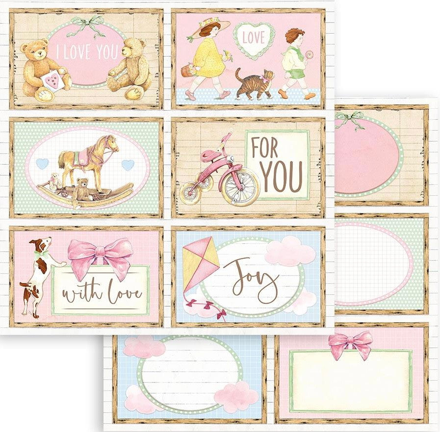 Stamperia Double Face 12” x 12” Paper Collection - DayDream