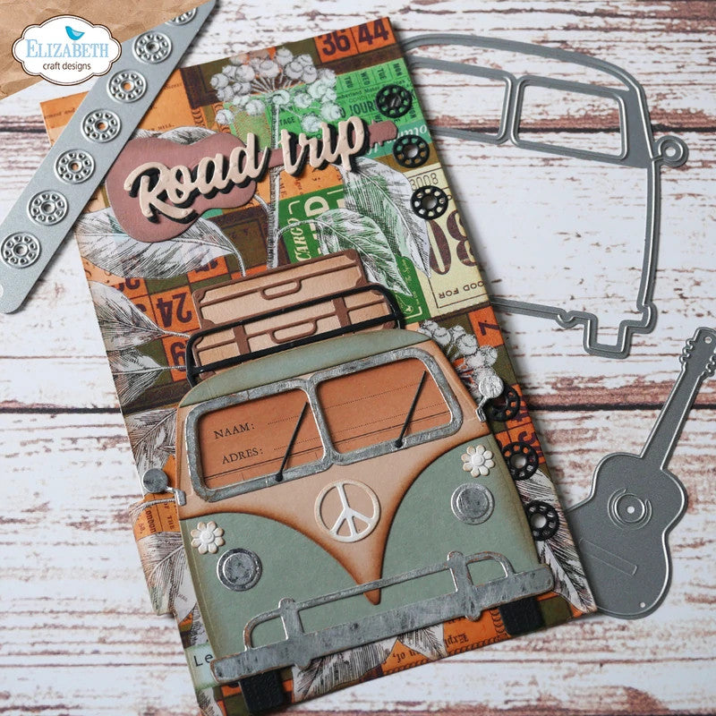 Elizabeth Craft Designs Retro Bus *Speciale kit*