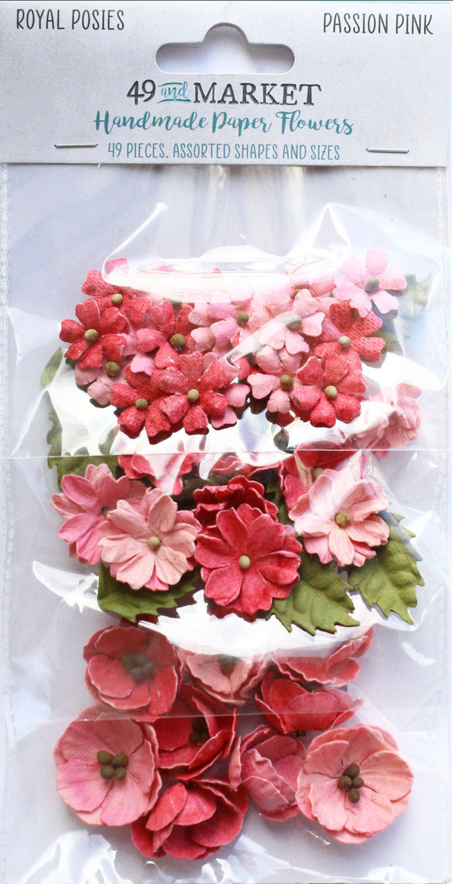 49 and Market Royal Posies Passion Pink Flowers