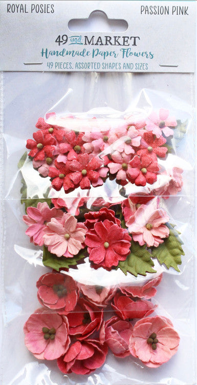 49 and Market Royal Posies Passion Pink Flowers