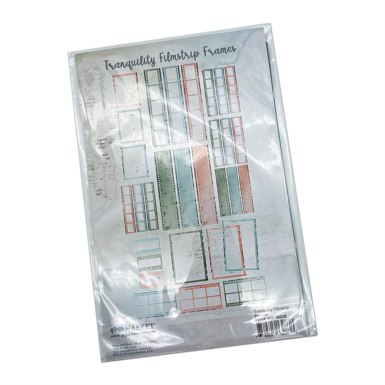 49 and Market Vintage Artistry Tranquility Filmstrip Frames