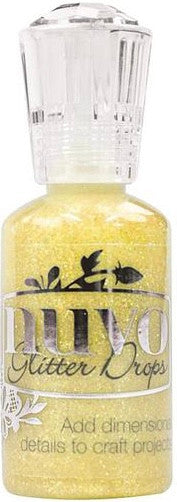 Gotas de brillo de pájaro amarillo Nuvo