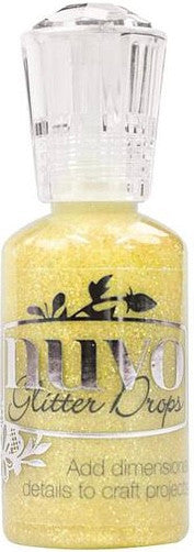 Nuvo Yellow Bird Glitter Drops