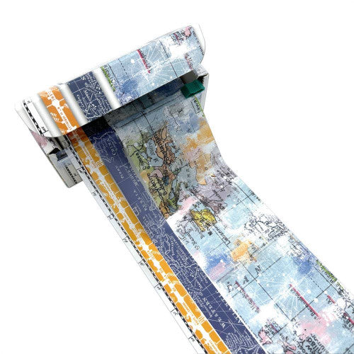 49 en Market Vintage Artistry Everywhere Washi Tape-assortiment