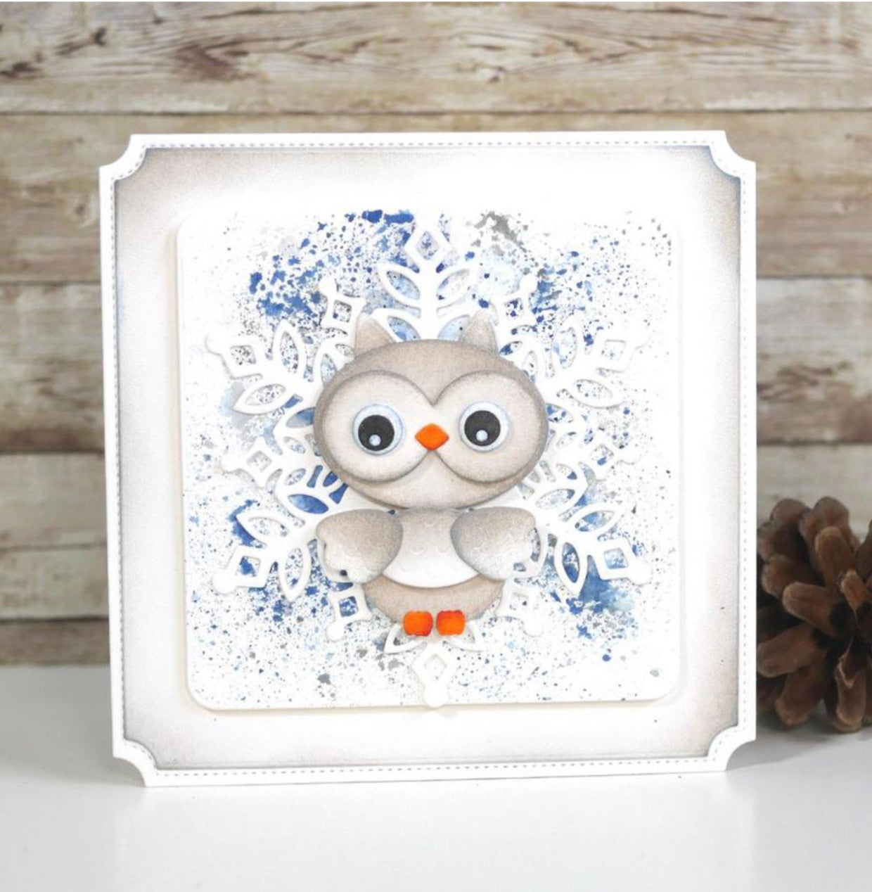 Elizabeth Craft Designs Juego de troqueles de búho