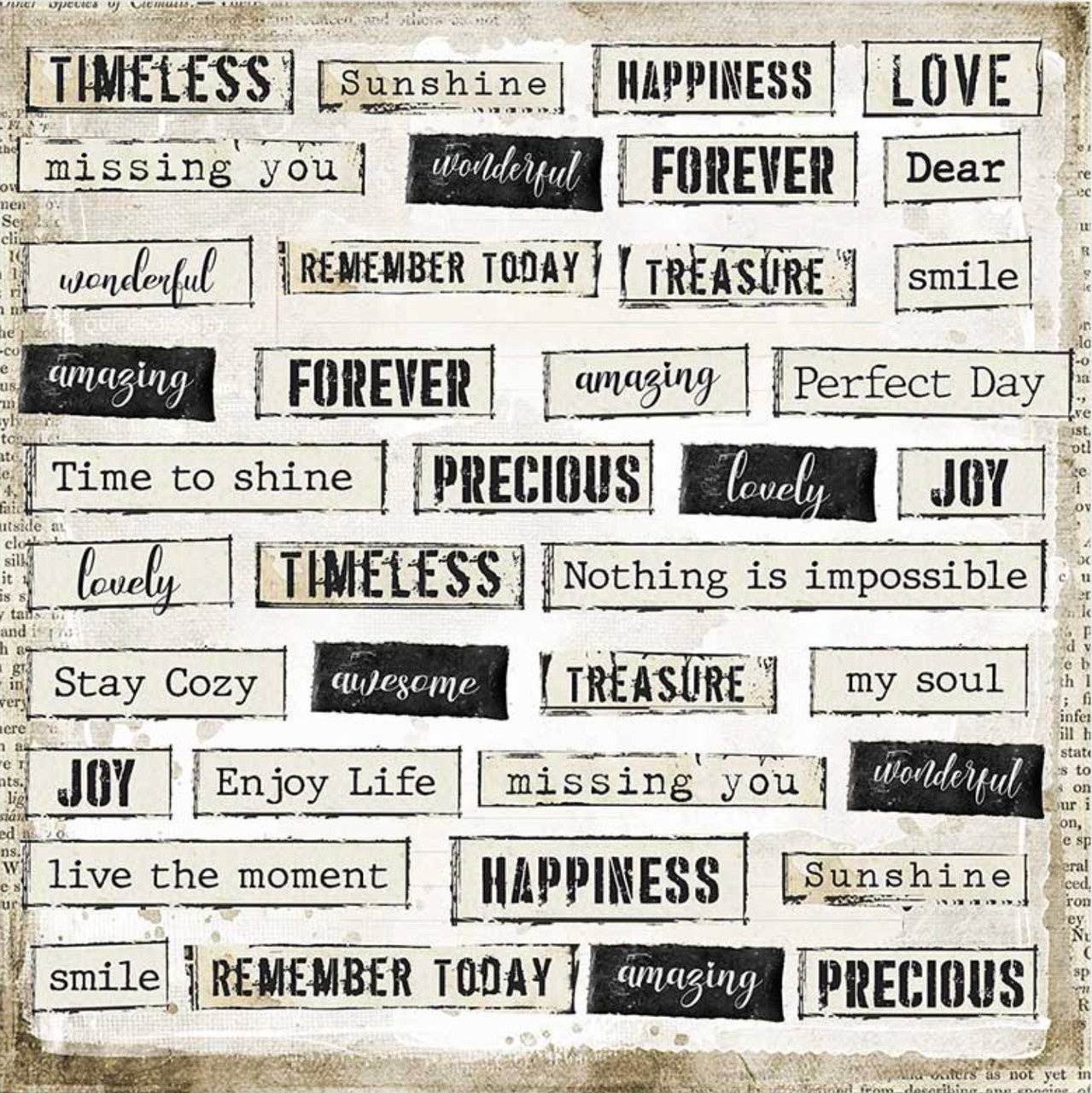 Stamperia Romantic Journal 12” x 12” Paper Collection