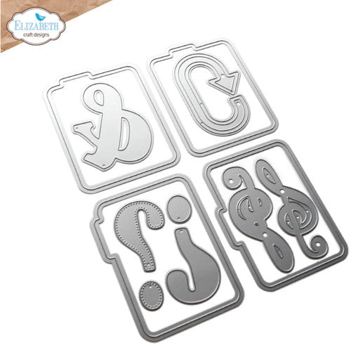 Elizabeth Craft Designs Library - Juego de troqueles para tarjetas de relleno de bolsillo