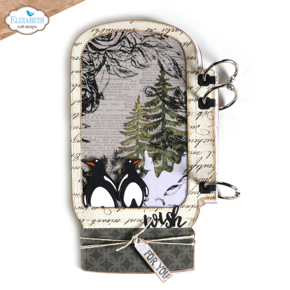 Elizabeth Craft Designs Mason Jar / Sneeuwbol speciale kit