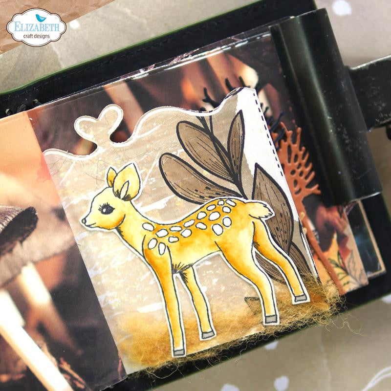 Elizabeth Craft Designs Woodland Critters stempelset