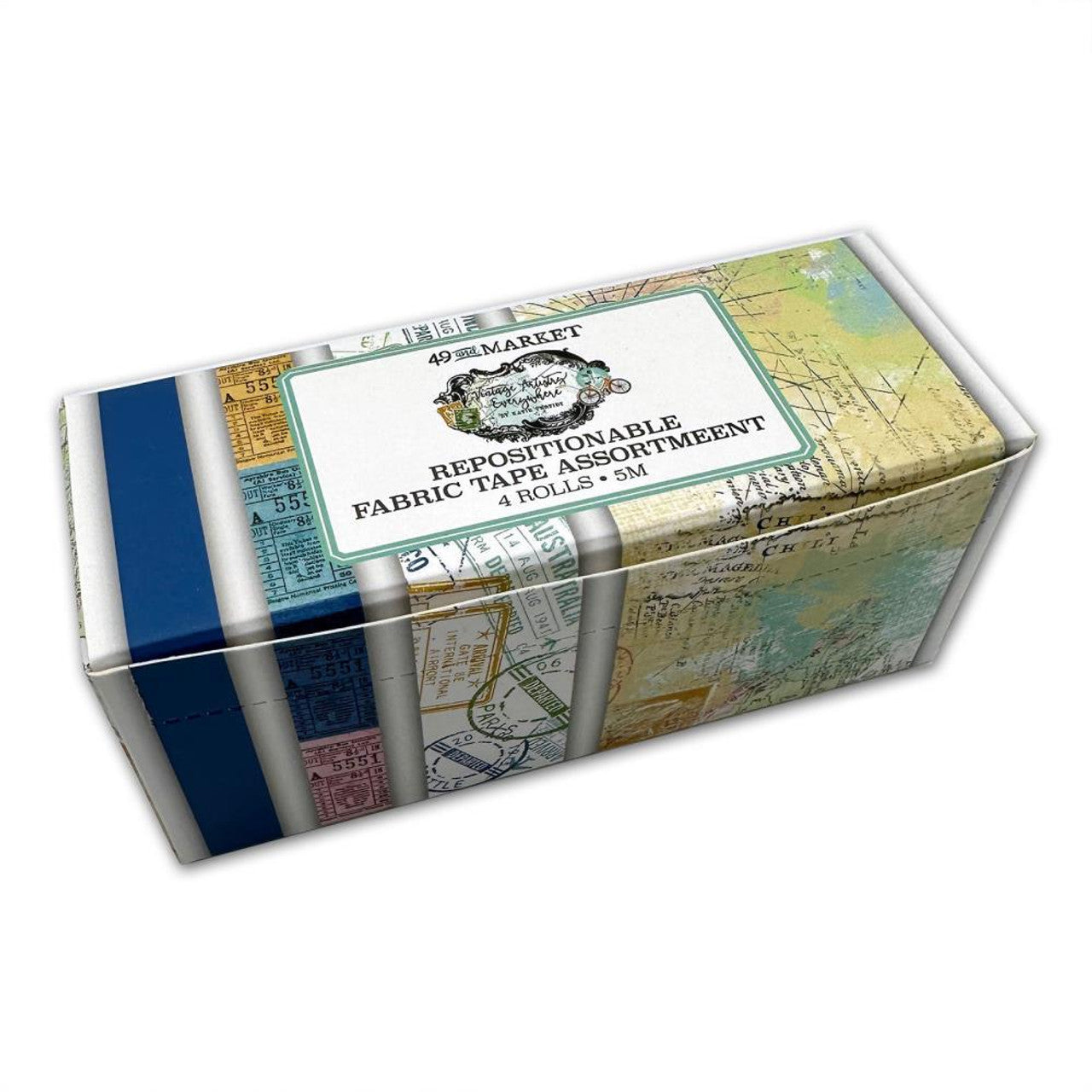 49 and Market Vintage Artistry Everywhere Fabric Tape Assortment