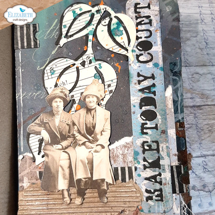 Elizabeth Craft Designs Art Journal Especiales de Devid Journal File XL 1
