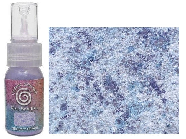 Creatieve uitingen Kosmische Shimmer Pixie Sparkles Groovy Grape