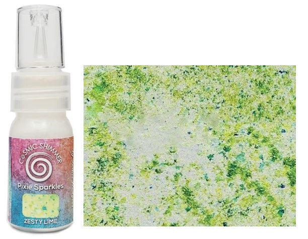 Creatieve uitingen Kosmische Shimmer Pixie Sparkles Pittige Limoen