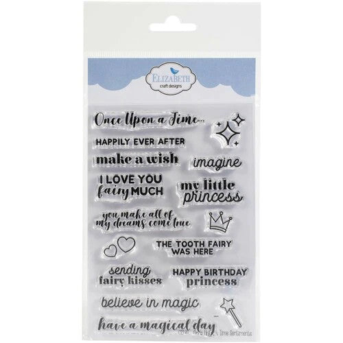 Elizabeth Craft Once Upon a Time Sentiments-stempels