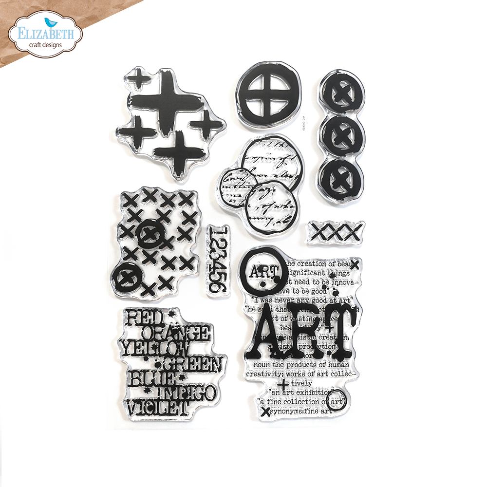 Elizabeth Craft Designs Plusses and More Stamp Set