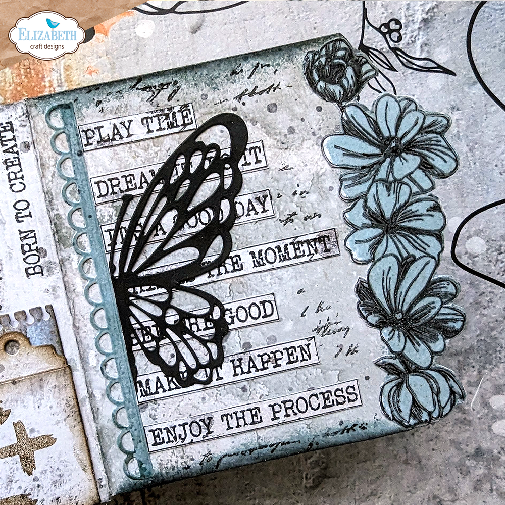 Elizabeth Craft Designs Journal Phrases 3 Stamp Set