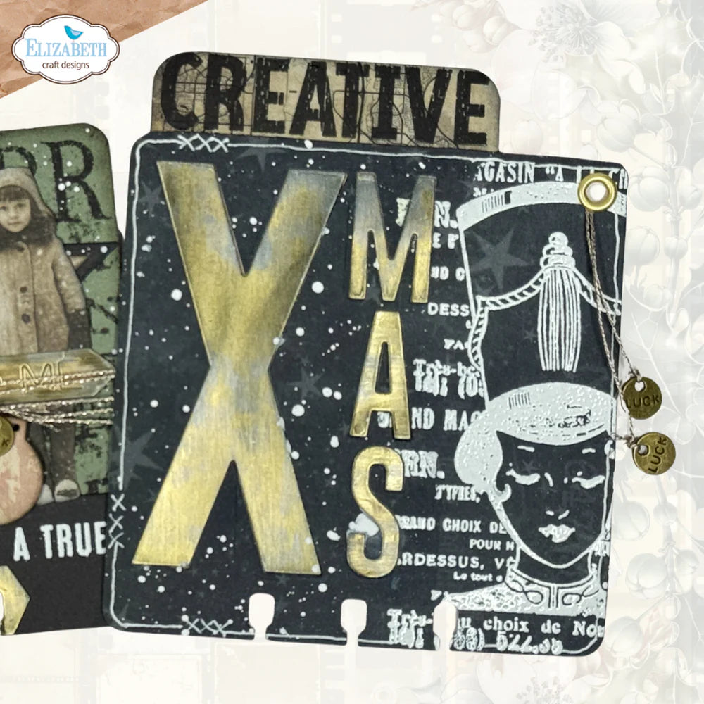 Elizabeth Craft Designs Words Stamp Set