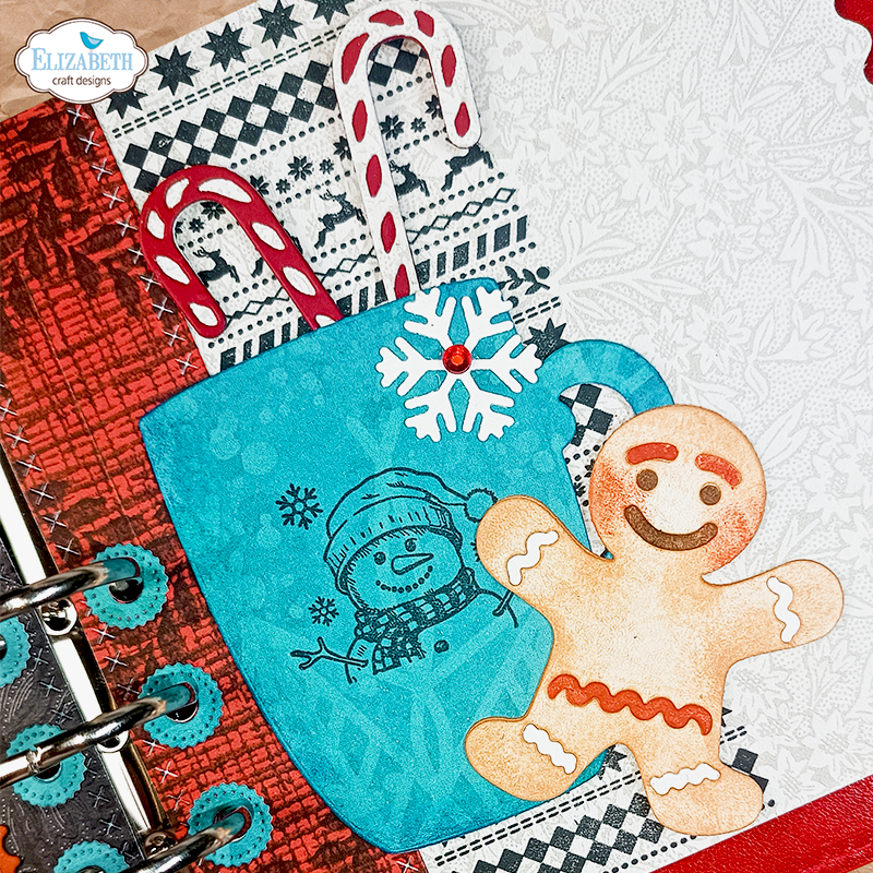 Elizabeth Craft Designs Seasonal Postage Stamp Set