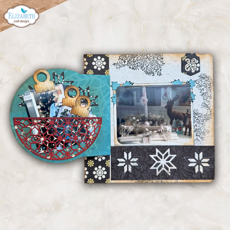 Elizabeth Craft Designs Seasonal Textures Stamp Set