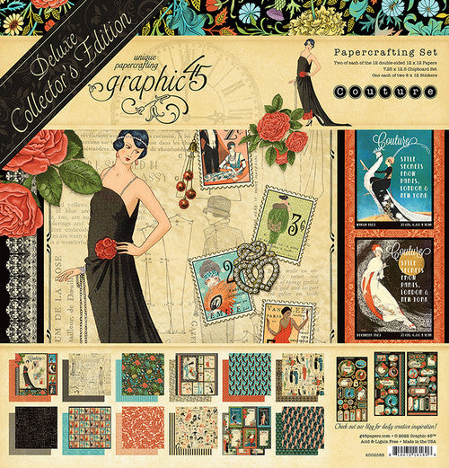 Graphic 45 Couture Deluxe 12 x 12 Collectors Edition