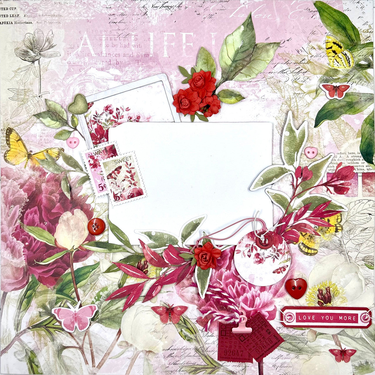 Love You More 2-Page Layout (Virtual Class 59)