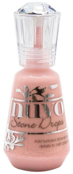 Nuvo Stone Drops Rosebud Pink