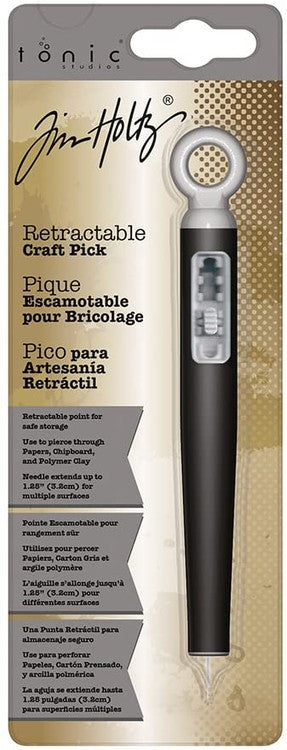 Tonic Studios Retractable Craft Pick by Tim Holtz