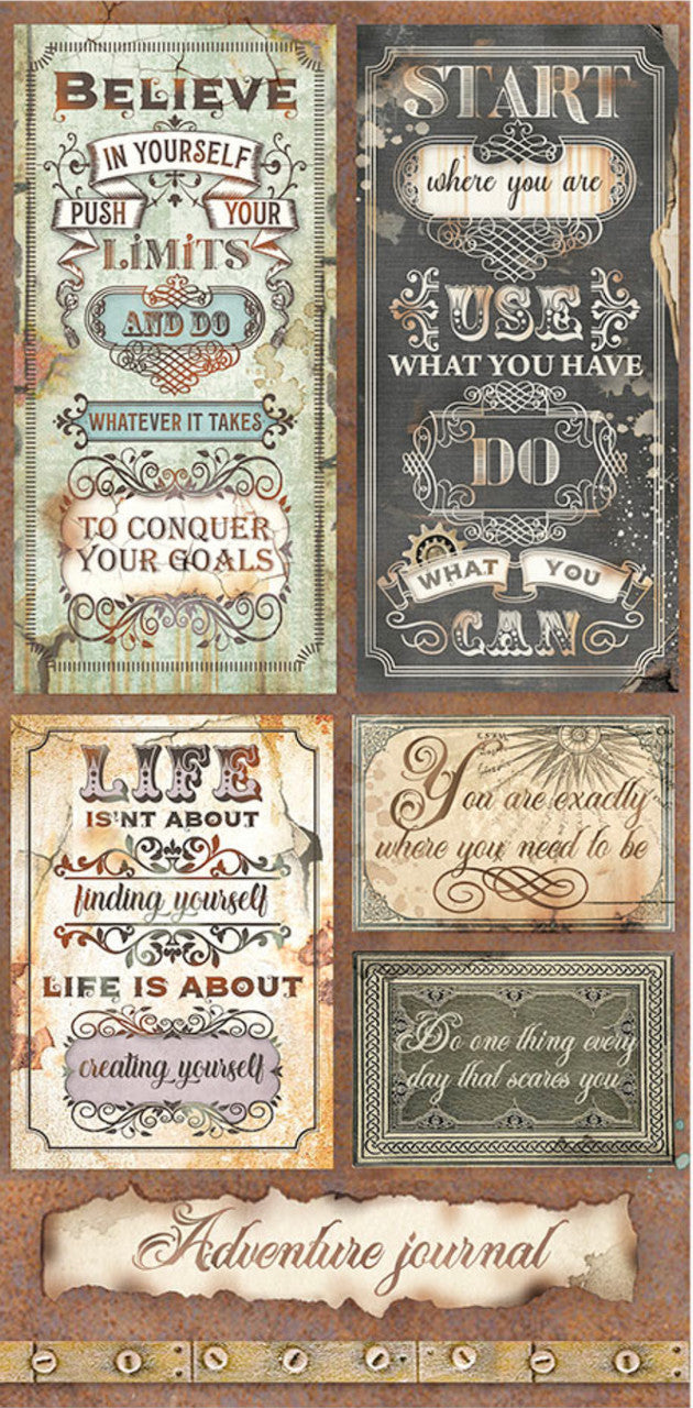 Stamperia (6"x12") dubbelzijdig papierpakket - Lady Vagabond Lifestyle