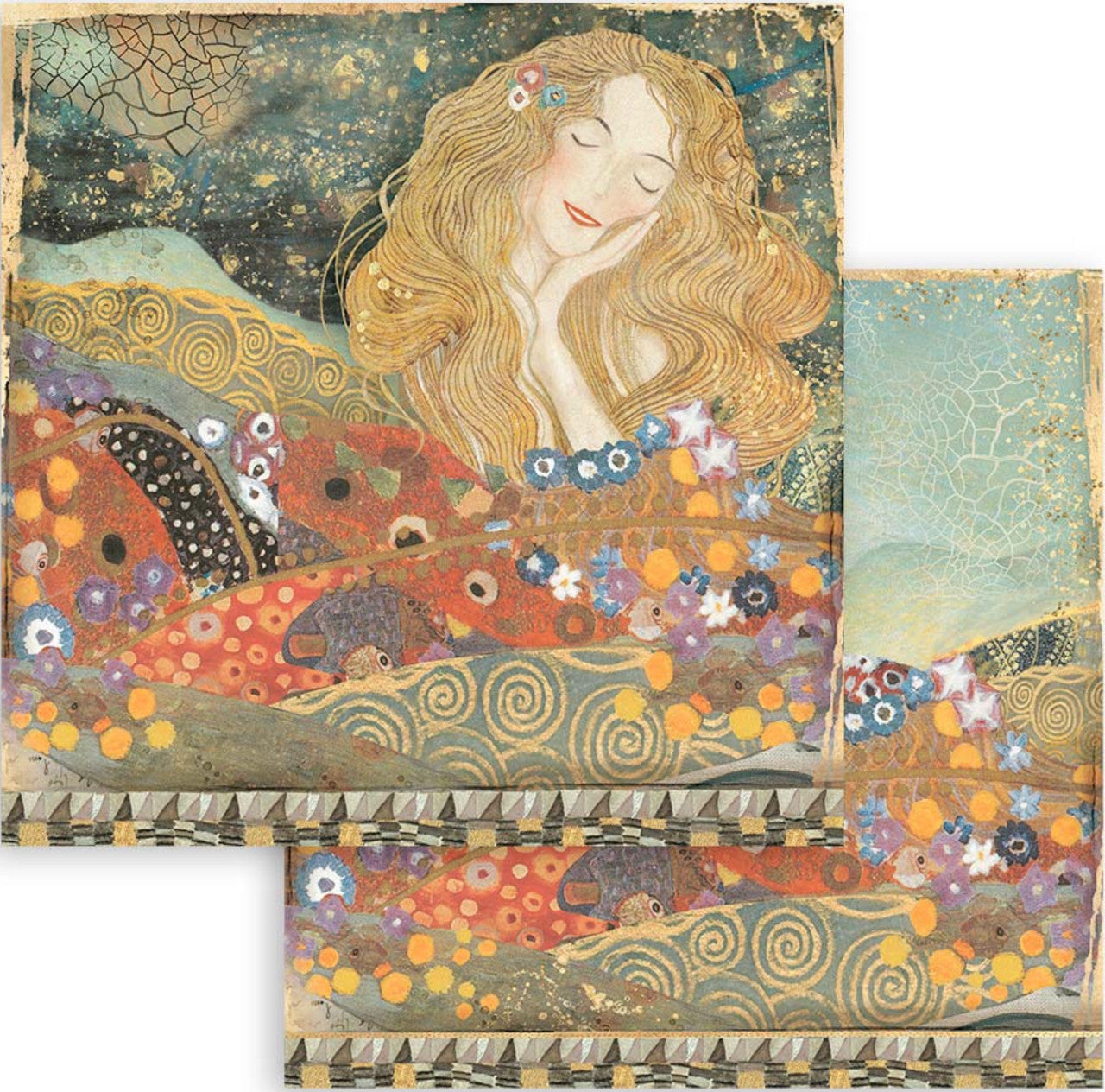 Stamperia (6"x6") dubbelzijdig papierpakket - Klimt